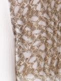 printed back cardigan