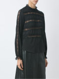 lace inserts blouse