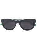 Web arm square sunglasses