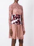 floral corset lace dress