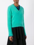 V-neck jumper