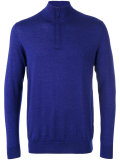 The Regent fine gauge half zip jumper