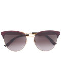 cat eye engraved sunglasses