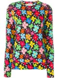 floral print sweatshirt