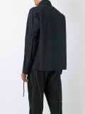 抽绳饰袖夹克
