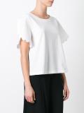 scalloped T-shirt