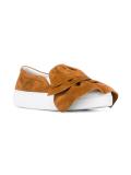 bow slip-on sneakers