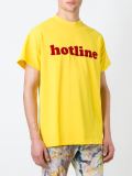 'Hotline'印花T恤