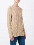braided trim long jumper