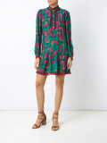 abstract print dress