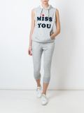 Miss You无袖套帽衫