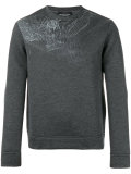 sketch print sweatshirt
