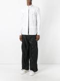 panelled wide-leg trousers