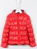 reversible Love print padded jacket
