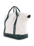 roll top tote bag 