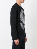 lion head print sweatshirt 