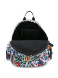printed backpack
