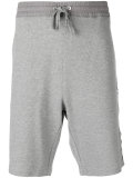 piqué drawstring track shorts