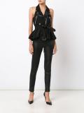 biker peplum top