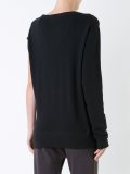one-sleeve sweatshirt