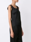 pleated tank top
