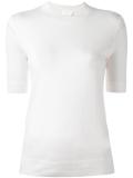 shortsleeved knit top