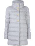 snap fastening mid coat