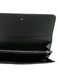 embossed fold-over clutch 