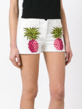 pineapple print shorts