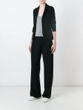 triple button fitted blazer