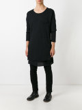 half sleeve layered top