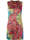 multi printed long top 