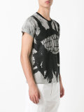 cobweb print T-shirt 