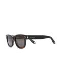 tortoiseshell square frame sunglasses