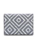 chevron bi-fold cardholder