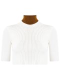 knit cropped top