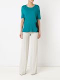 straight leg trousers