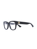 GG thick rimmed glasses