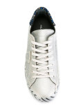 metallic decorative sole trainers