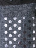 patch detail shift dress