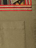 embroidered panel field jacket 