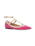 Valentino Gravami Rockstud ballerinas