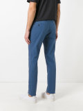 straight-cut chino trousers