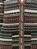 lurex stripe cardigan 