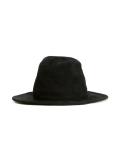 oversize suede hat