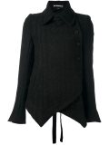 dislocated fastening pointy jacket