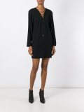 drawstring mini dress 