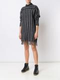 striped knitted dress