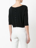 button back sweater