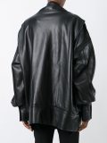 oversized leather jacket 